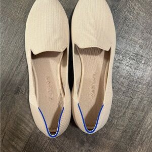 Rothy's Beige Loafer Flats